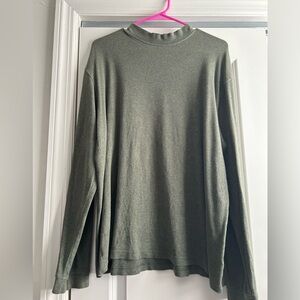 Croft & Barrow High-Neck Long Sleeve Shirt